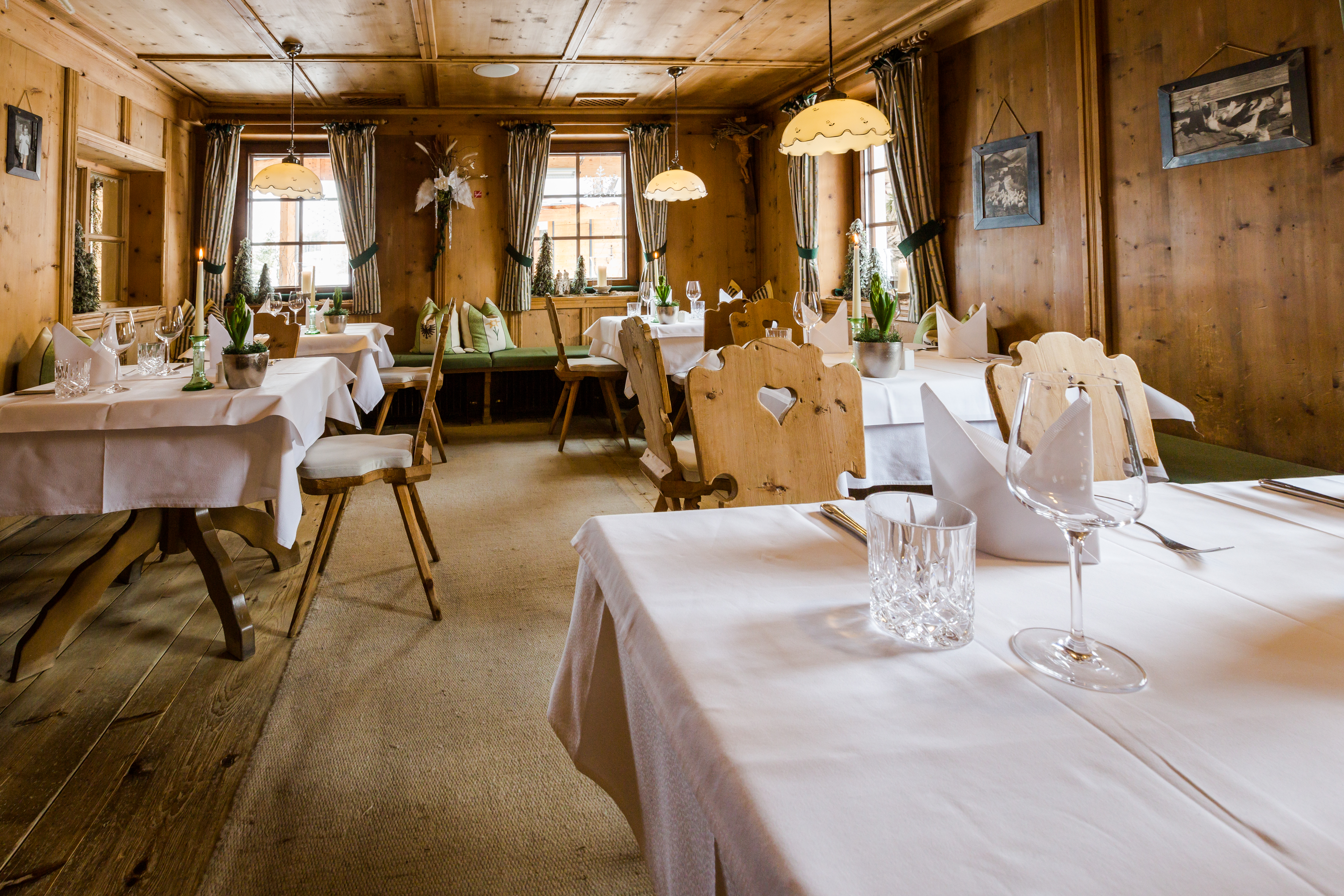 Restaurant Stube gemütliches Ambiente