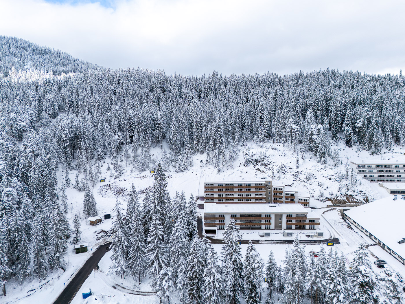 PORR Wohnanlage Winter