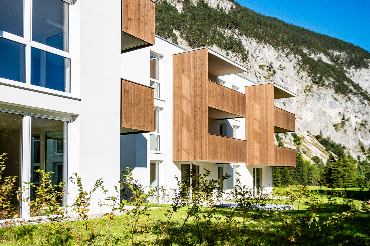 PORR Holzfassade Wohnbau