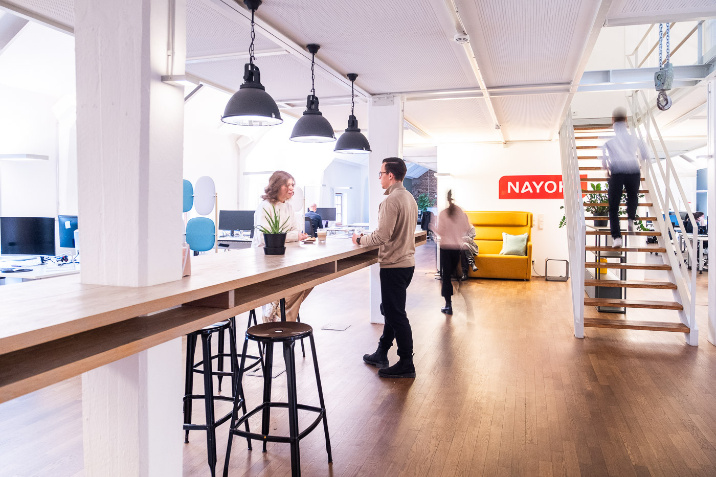 Modernes Agentur-Office